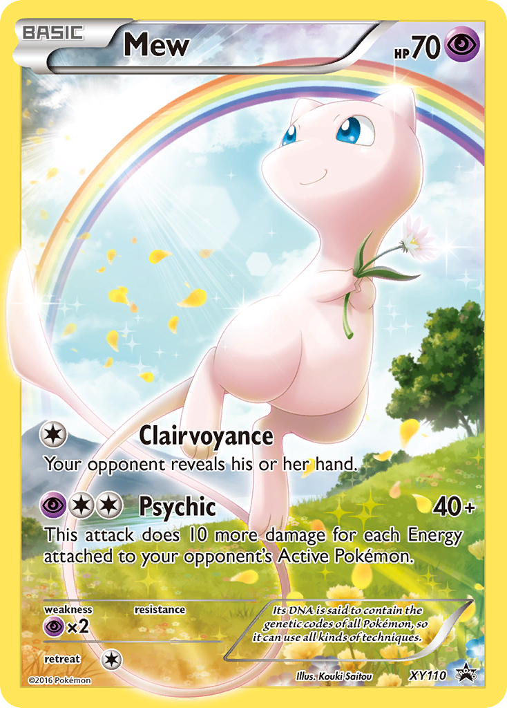 Mew XY110/211 Promo | XY Black Star Promos | Pokemon Card