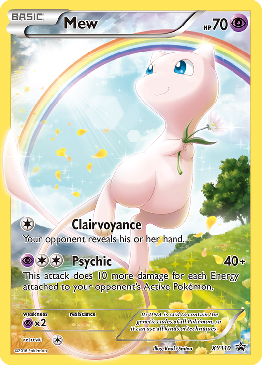 Mew XY110/211 Promo | XY Black Star Promos | Pokemon Card