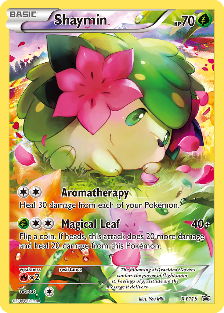 Shaymin XY115/211 Promo | XY Black Star Promos | Pokemon Card