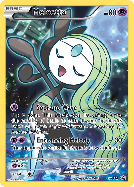 Meloetta XY120/211 Promo | XY Black Star Promos | Pokemon Card