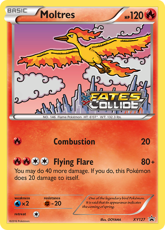 Moltres XY127/211 Promo | XY Black Star Promos | Pokemon Card