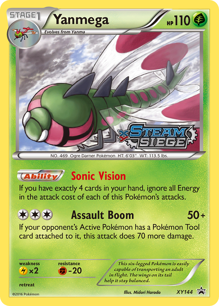 Yanmega XY144/211 Promo | XY Black Star Promos | Pokemon Card