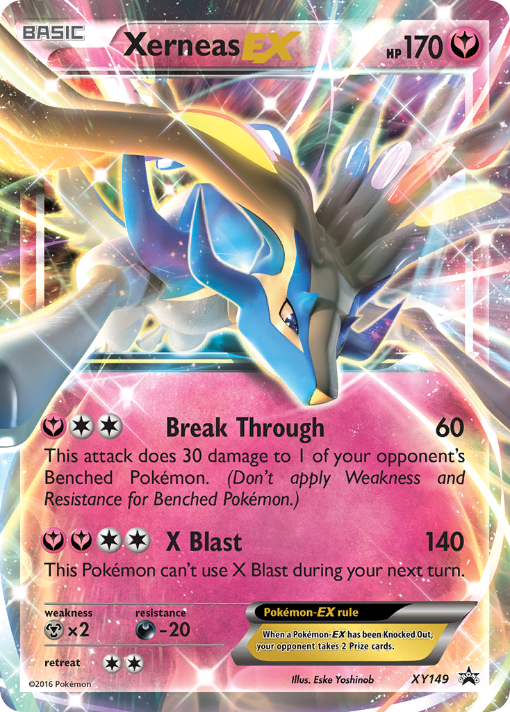 Xerneas-EX XY149/211 Promo | XY Black Star Promos | Pokemon Card