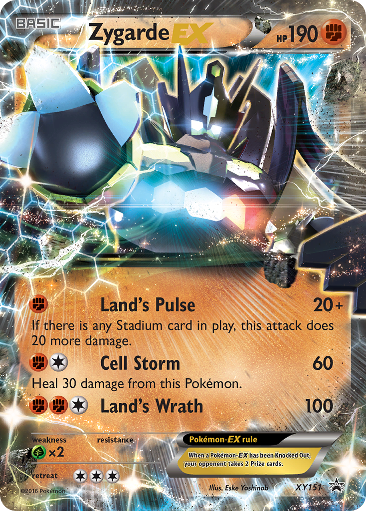Zygarde-EX XY151/211 Promo | XY Black Star Promos | Pokemon Card