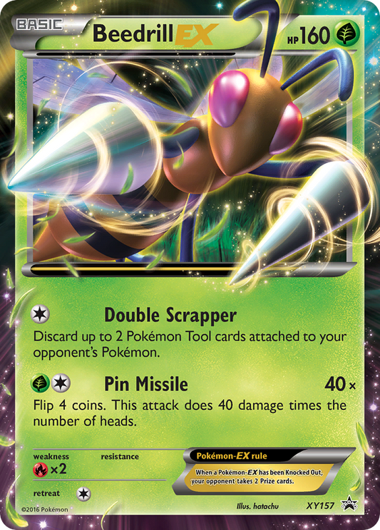 Beedrill-EX XY157/211 Promo | XY Black Star Promos | Pokemon Card