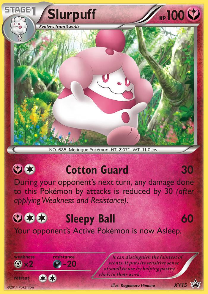 Slurpuff XY15/211 Promo | XY Black Star Promos | Pokemon Card