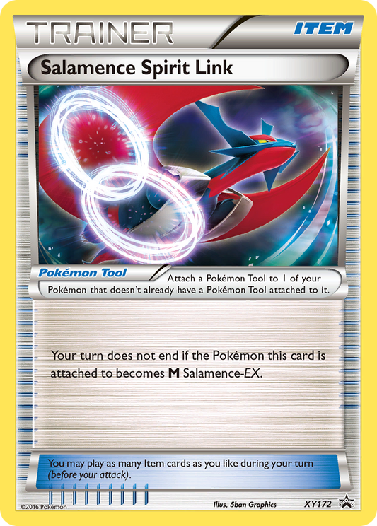 Salamence Spirit Link XY172/211 Promo | XY Black Star Promos | Pokemon Card