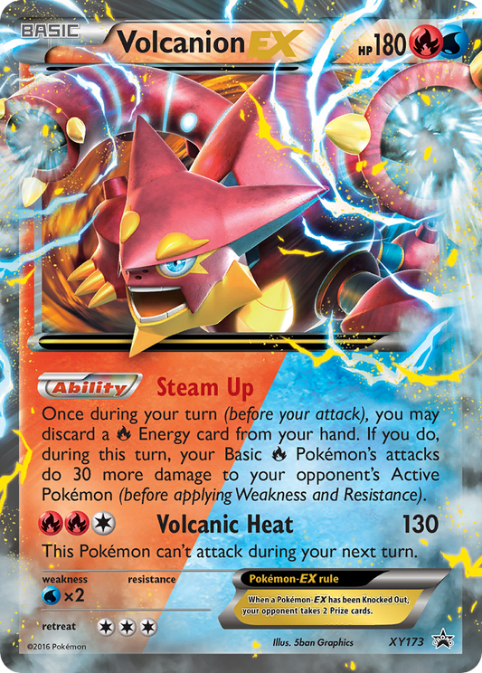 Volcanion-EX XY173/211 Promo | XY Black Star Promos | Pokemon Card