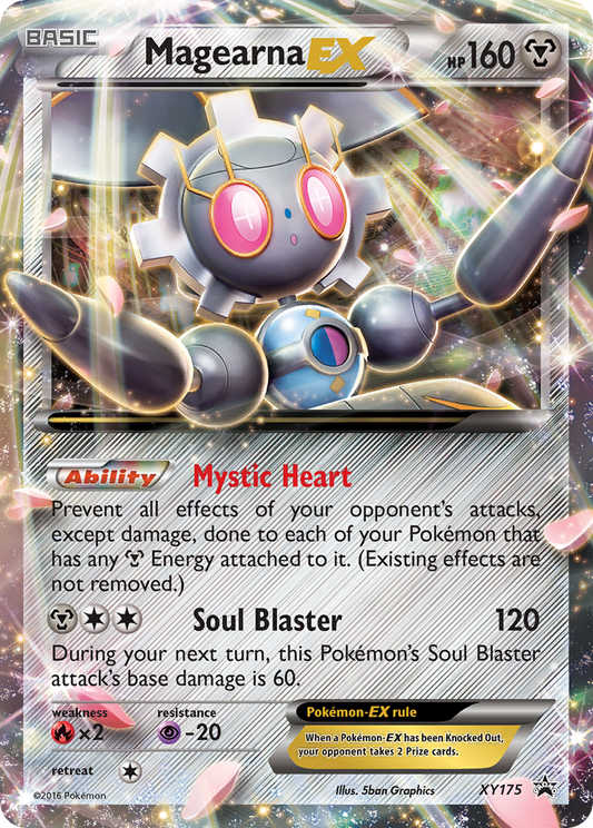 Magearna-EX XY175/211 Promo | XY Black Star Promos | Pokemon Card