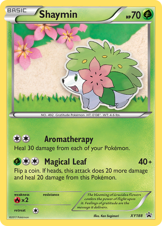 Shaymin XY188/211 Promo | XY Black Star Promos | Pokemon Card