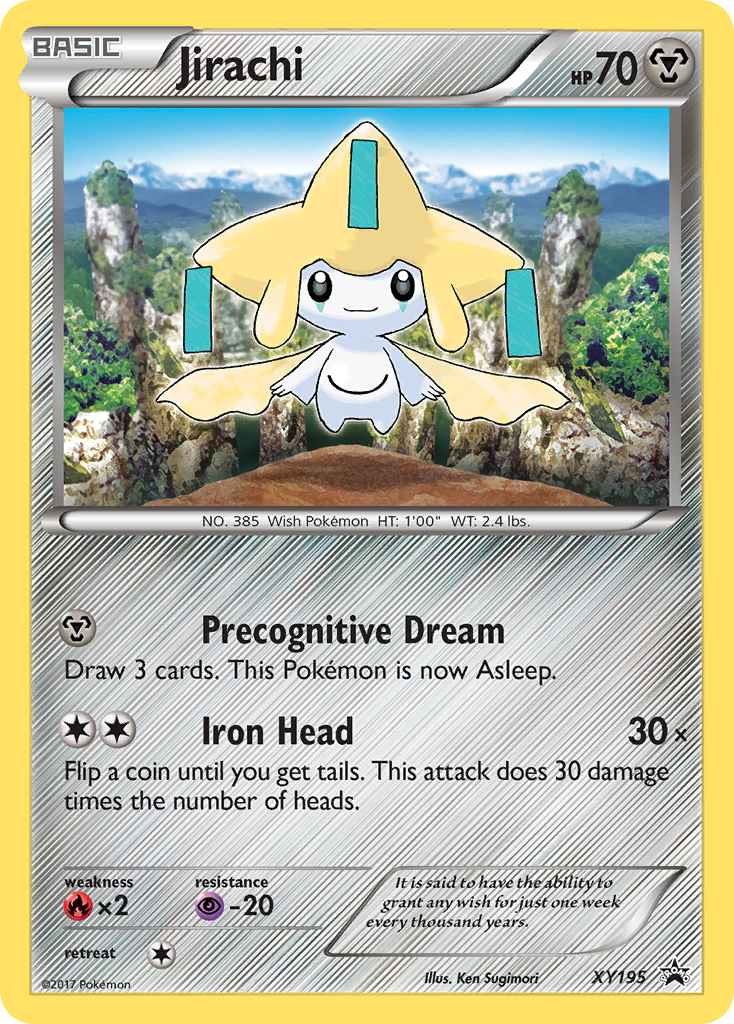 Jirachi XY195/211 Promo | XY Black Star Promos | Pokemon Card