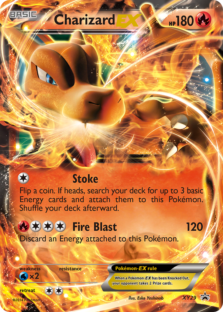Charizard-EX XY29/211 Promo | XY Black Star Promos | Pokemon Card