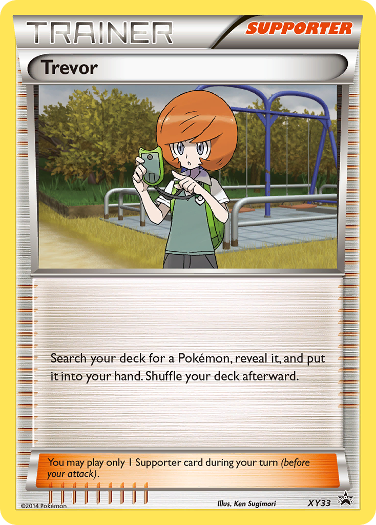 Trevor XY33/211 Promo | XY Black Star Promos | Pokemon Card
