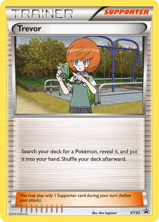 Trevor XY33/211 Promo | XY Black Star Promos | Pokemon Card