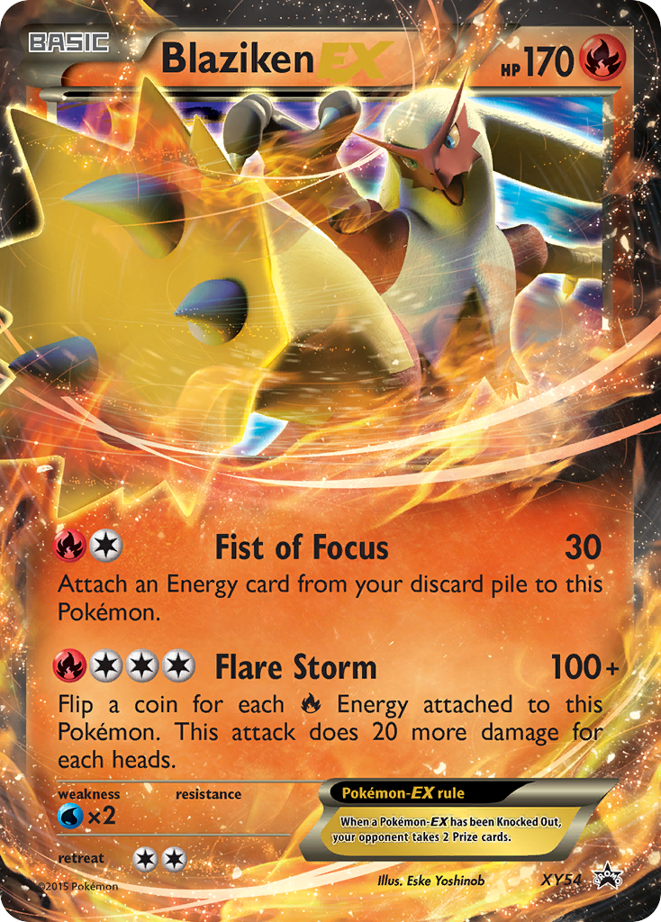 Blaziken-EX XY54/211 Promo | XY Black Star Promos | Pokemon Card