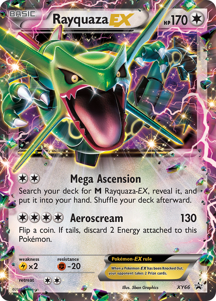 Rayquaza-EX XY66/211 Promo | XY Black Star Promos | Pokemon Card
