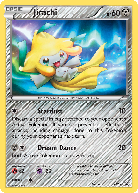 Jirachi XY67/211 Promo | XY Black Star Promos | Pokemon Card
