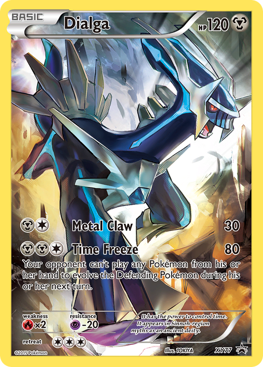 Dialga XY77/211 Promo | XY Black Star Promos | Pokemon Card
