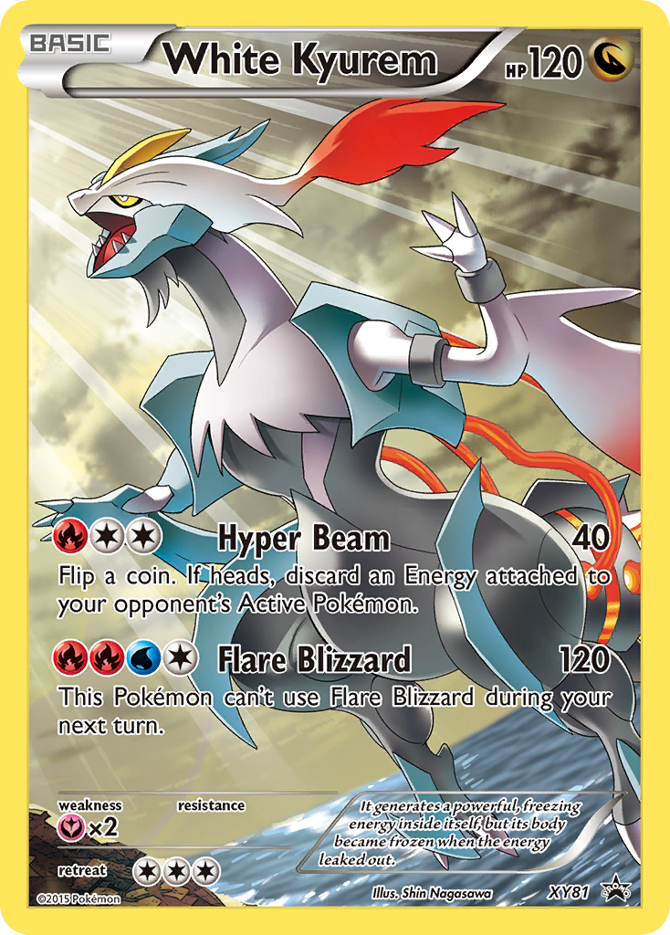 White Kyurem XY81/211 Promo | XY Black Star Promos | Pokemon Card