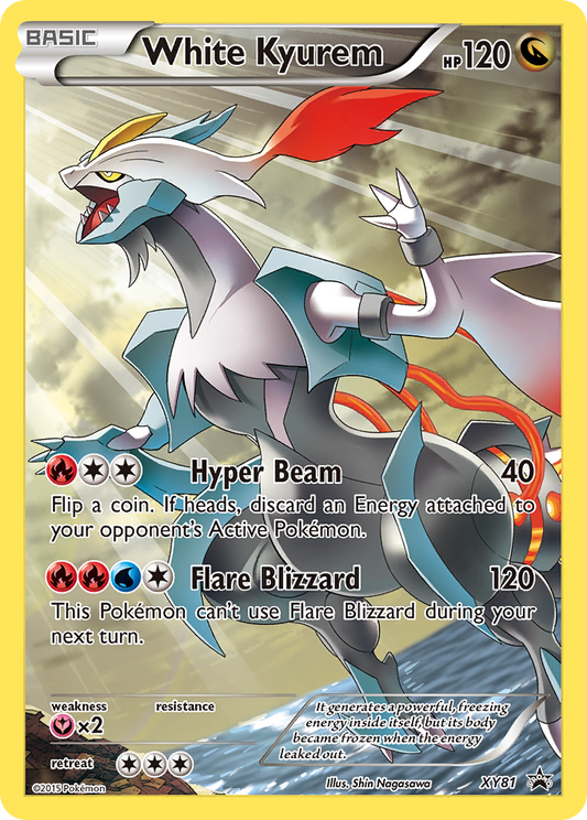 White Kyurem XY81/211 Promo | XY Black Star Promos | Pokemon Card