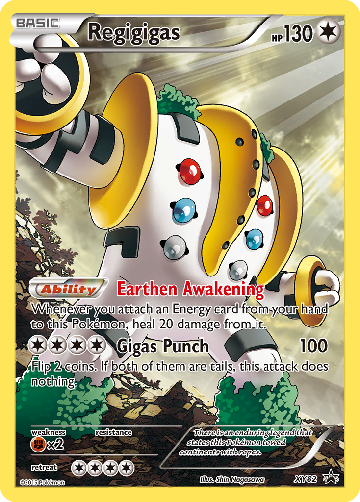 Regigigas XY82/211 Promo | XY Black Star Promos | Pokemon Card