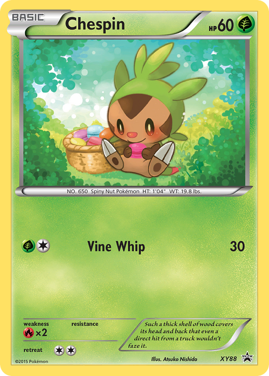 Chespin XY88/211 Promo | XY Black Star Promos | Pokemon Card