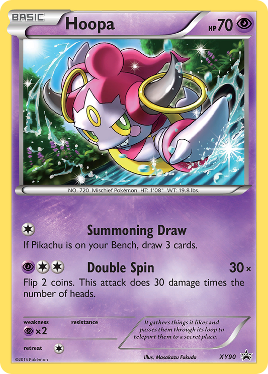Hoopa XY90/211 Promo | XY Black Star Promos | Pokemon Card