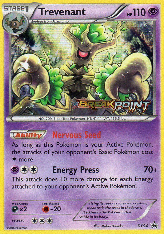 Trevenant XY94/211 Promo | XY Black Star Promos | Pokemon Card