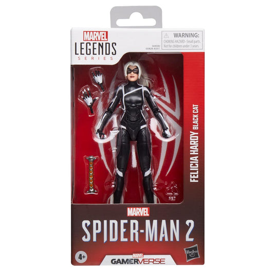 Black Cat | Gamerverse Spider-Man 2 Marvel 6” Legends | Hasbro Action Figure