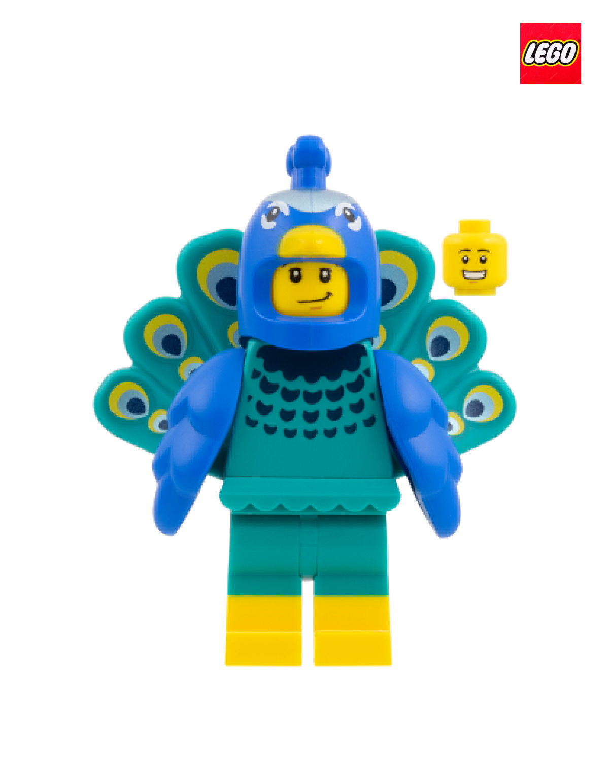 Peacock Costume Fan | Series 28 | LEGO Minifigure | Series 28 | LEGO Minifigure