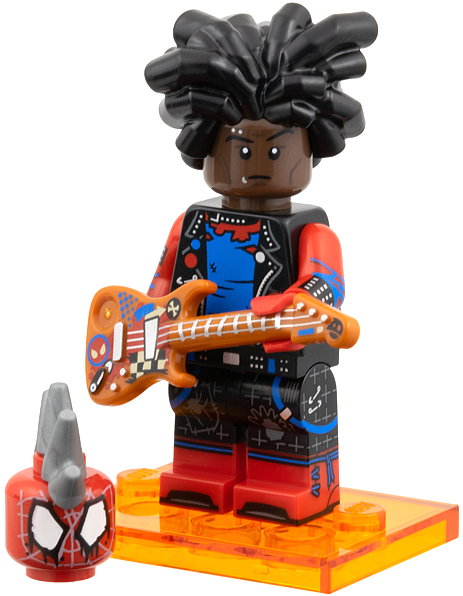 Hobie Brown (Spider-Punk) - Into the Spider-Verse Series | LEGO Minifigure | NEW CMF