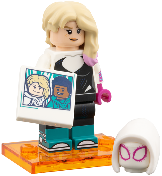 Gwen Stacy (Spider-Gwen) - Into the Spider-Verse Series | LEGO Minifigure | NEW CMF