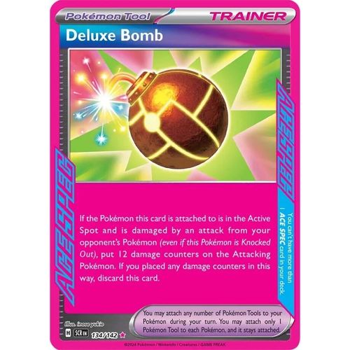 Deluxe Bomb 134/142 Reverse Holo | Stellar Crown | Pokemon Card