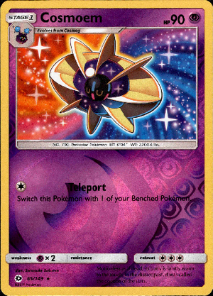 Cosmoem 65/149 Reverse Holo | Sun & Moon | Pokemon Card