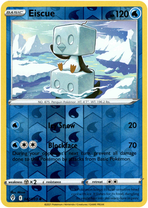 where to look up pokemon card value Eiscue ex SR 121/108 sv3 Japanese Pokemon Card Ruler of the Black Flam main image 0