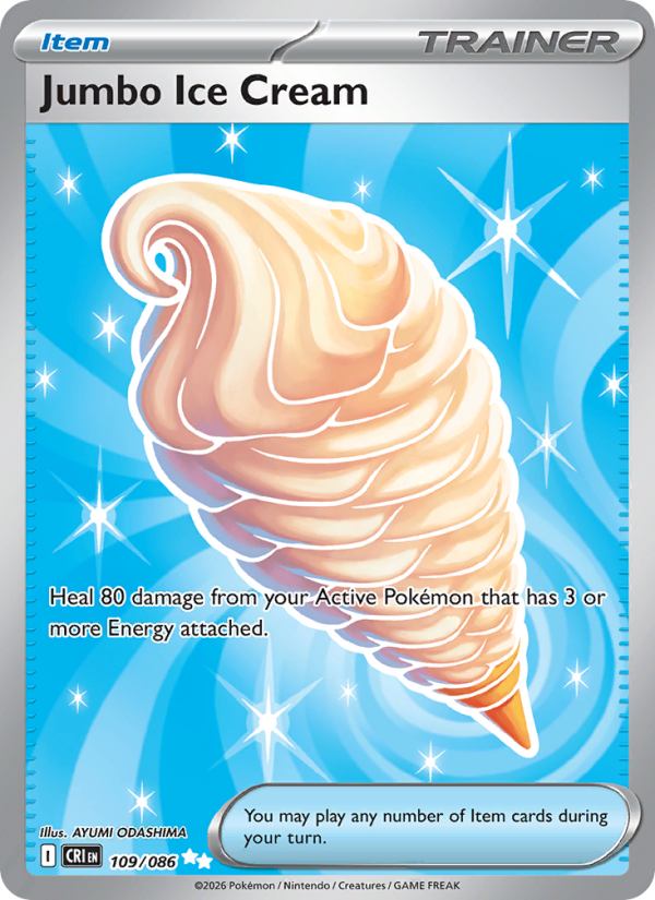 Jumbo Ice Cream 109/86 Ultra Rare | Chaos Rising | Pokemon Card