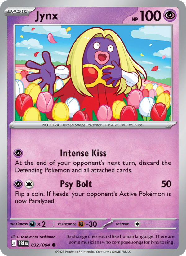 Jynx 32/84 Common | Pitch Black | Pokemon Card