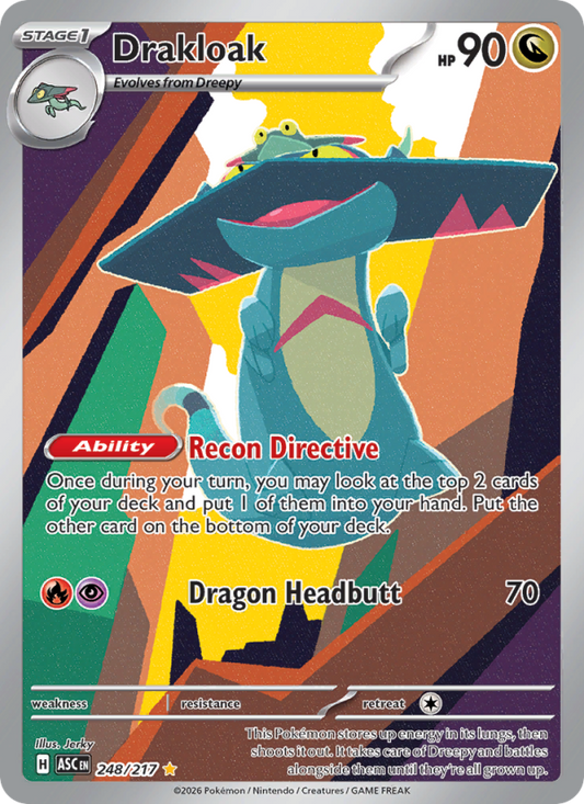 Drakloak 248/217 Illustration Rare | Ascended Heroes | Pokemon Card