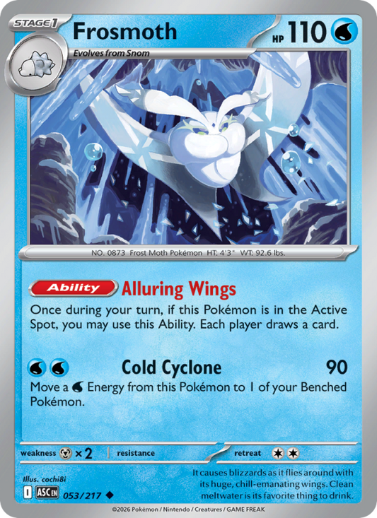 Frosmoth 53/217 Uncommon | Ascended Heroes | Pokemon Card