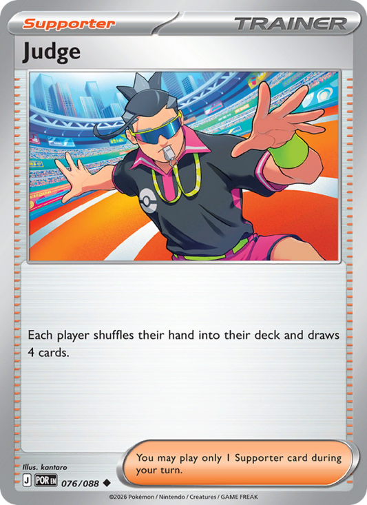 Judge 76/88 Uncommon | Perfect Order | Pokemon Card