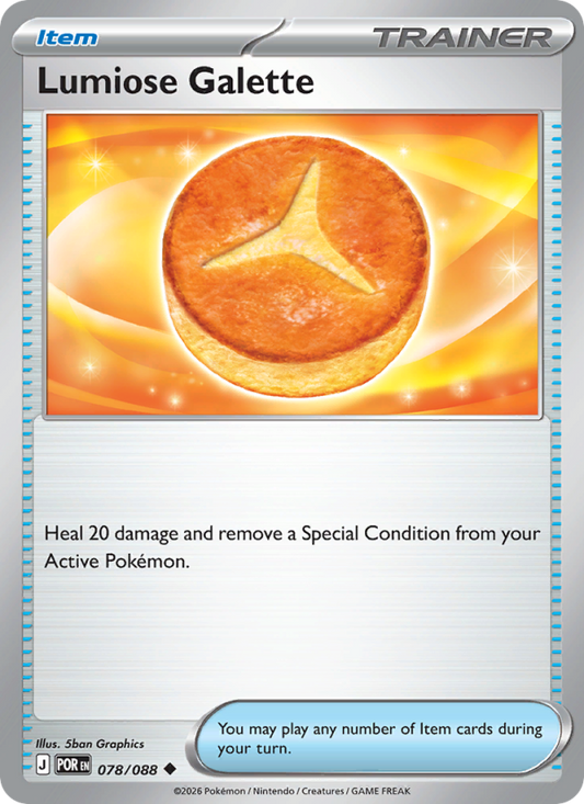 Lumiose Galette 78/88 Uncommon | Perfect Order | Pokemon Card