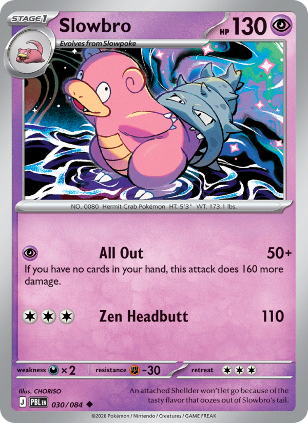Slowbro 30/84 Uncommon | Pitch Black | Pokemon Card