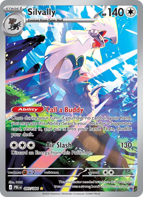 Silvally 95/84 Illustration Rare | Pitch Black | Pokemon Card