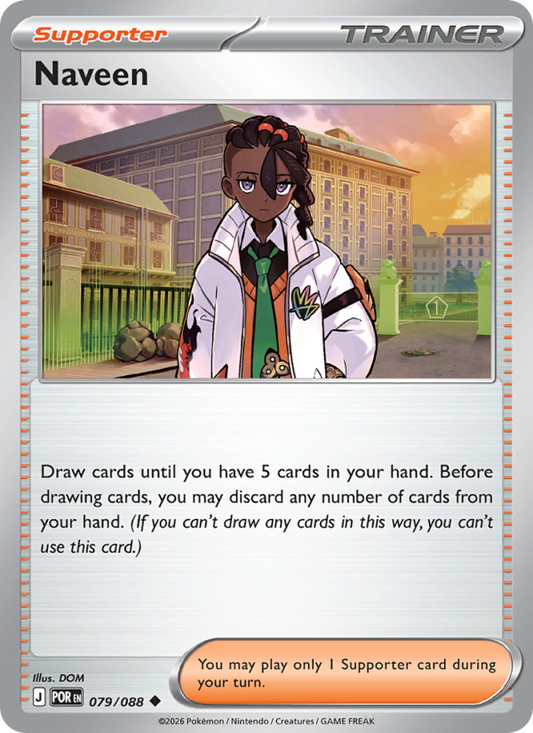Naveen 79/88 Uncommon | Perfect Order | Pokemon Card