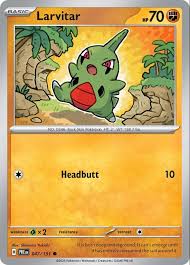 Larvitar 47/131 Reverse Holo | Prismatic Evolutions | Pokemon Card