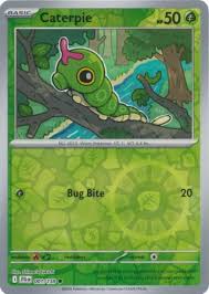 Caterpie 1/159 Reverse Holo | Journey Together | Pokemon Card