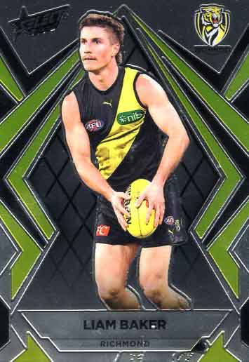 Liam Baker #L131 Richmond Tigers | Luminous 2024 Select AFL Footy Stars | Trading Card