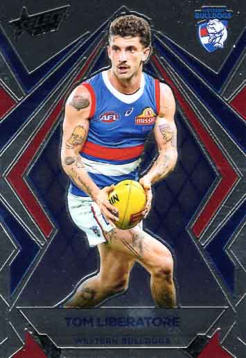 Tom Liberatore #L174 Western Bulldogs | Luminous 2024 Select AFL Footy Stars | Trading Card
