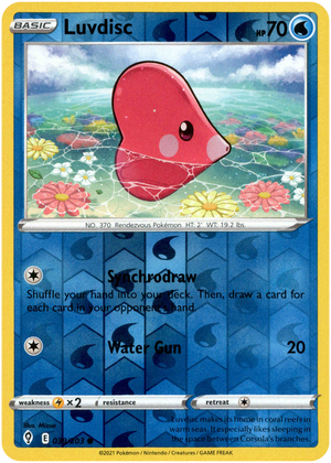luvdisc pokemon card Buy Luvdisc Common | Evolving Skies