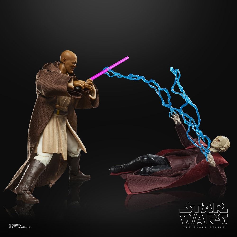 Mace Windu & Darth Sidious | Star Wars Black Series | Hasbro Action Figure